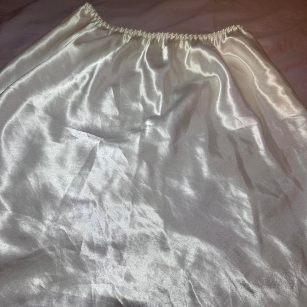 Farr West‎ White Luxurious Satin Half Slip - Picture 2 of 6